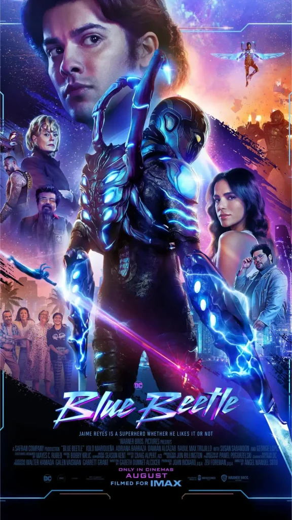 "Stream Blue Beetle in stunning 4K with Smarters IPTV – the best IPTV service for live TV and VODs worldwide."